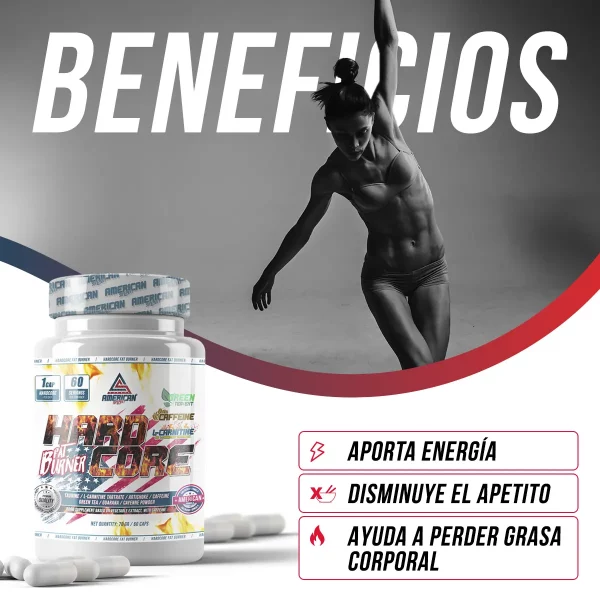 Hard core fat burner 60caps - Imagen 6