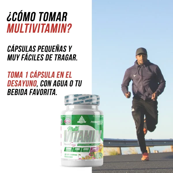Multivitamin COMBO + Probióticos 60 caps - Imagen 4