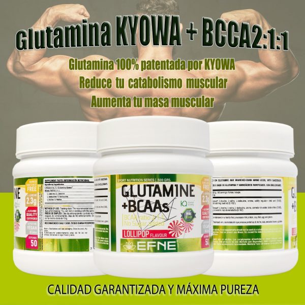 GLUTAMINA KYOWA + BCCA 2:1:1 - Imagen 3