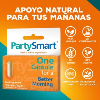 Party smart (previene resaca)