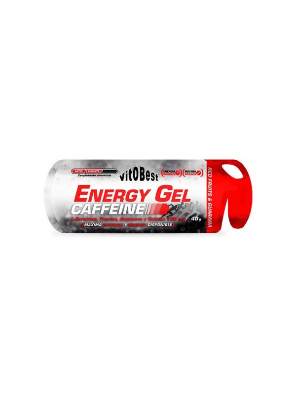 Energy Gel Caffeine - Frutas del bosque y guaraná