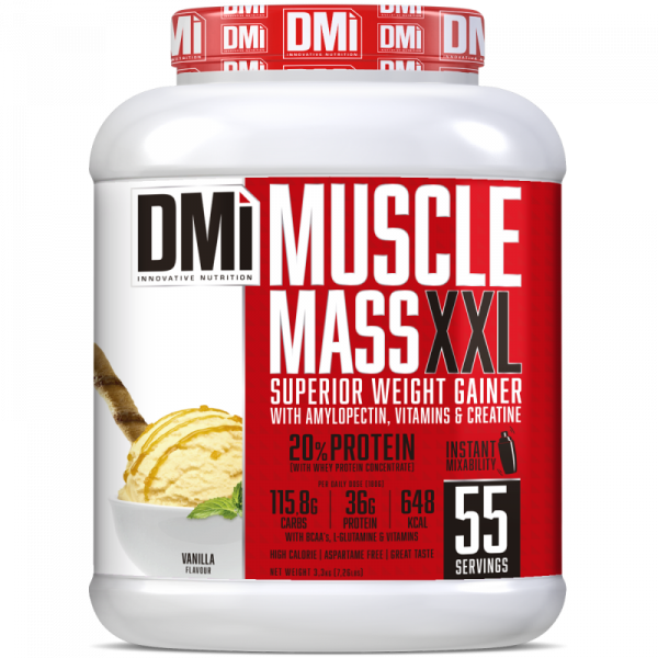MUSCLE MASS XXL 3,3kg o 7kg