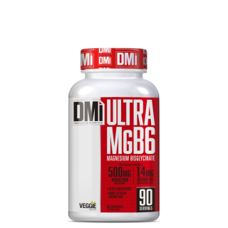Magnesio ULTRA MGB6 90caps (Magnesium bisglycinate - 500 mg/cap)