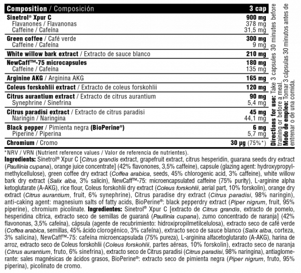 BLAZE TH-10 90caps (quemagrasas) - Imagen 2