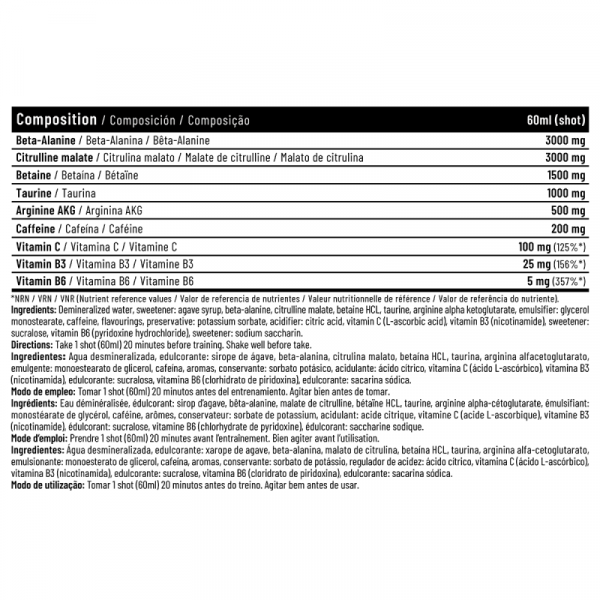 INJECT SHOT UC 20 shots Cereza - Imagen 2