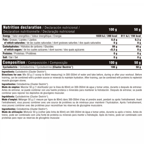 PERFECT GLYCO PRO 1 kg Sabor neutro - Imagen 2